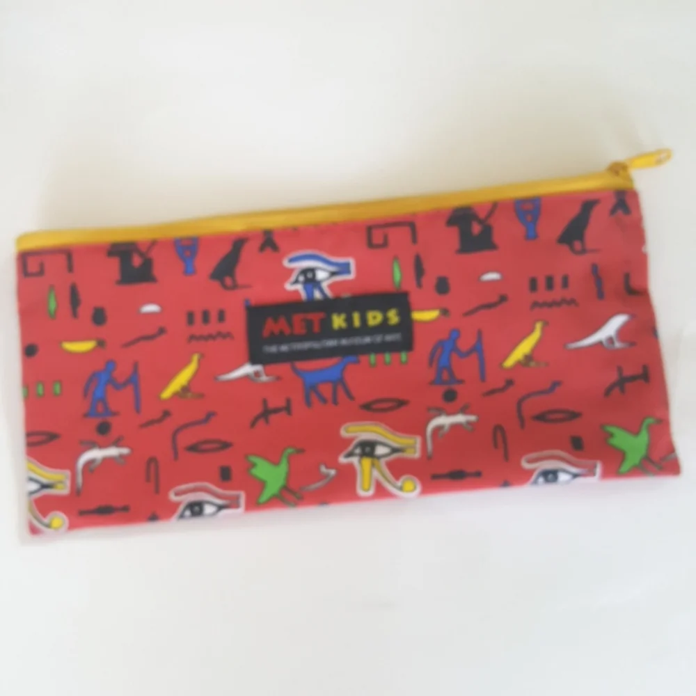 Hieroglyphics Pattern Pencil Case Metropolitan Museum of Art STEM